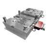 1*2 Cavity PP TPE 2-Pin Point 1.2344 HRC48-52 Front & Back Texture VDI 24# Mold for Plastic Injection Molding Mold