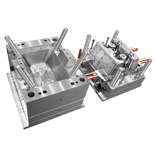 1*2 Cavity AS Two-point Needle Valve S136 Heat Treatment Polishing Cavity Finish Plastic High-Clarity Juicer Container Shell Precision Tool 
