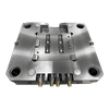 1*2 Mold Cavity PP And TPE 1.2344 HRC48-52 Mold Steel Front And Back Texture VDI24 Finish Platic Components Molding
