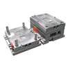 1+1 Cavity PC Material Submarine Gate ISO9001 1.2083ESR HRC48-52 Mold Steel Rear Mold Texturing Plastic Panel Componets Mold