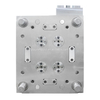 1*4 Cavity POM Material Hot Runner 2344 HRC48-52 Mold Steel SPI-B2 Finish Cavity And Core Double Worm Custom Mold