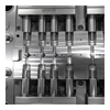 1*8 Cavity PP Material Large Submarine Gate S136 HRC48-52 Steel Polished Cavity T- Cylinder Tooling Mould