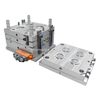 1*4 Cavity Mold Hot Runner Pin Gate 1.2083 HRC48-52 Steel LDPE Lid Mould PP Cup Mold