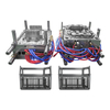 Direct Mould Factory 1*2 PP Hot Runner H13 HRC48-52 Steel Mold VDI27 Mold Finish Plastic Basket Injection Mold 