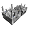 1+1 Cavity PA66+30GF Pin-point Gate 1.2344 HRC48-52 Steel VDI27-30 Surface Finish Industrial Moulds Superior Plastic Container Cap Injection Molding