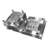 2+2 ABS Material Horn Gate Side 1.2083ESR HRC48-52 Steel Polishing Texture Small Face Cover Moulding 