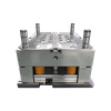 ABS 1*2 Submarine Gate 2-plate Mold Cavity And Core Textured Surface 3-position Surface Mount Box Back Cover Plastic Industrial Moulds