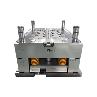 ABS 1*2 Submarine Gate 2-plate Mold Cavity And Core Textured Surface 3-position Surface Mount Box Back Cover Plastic Industrial Moulds