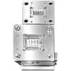 High‑Efficiency 8 Cavity Blue TPE Housing Screw Cover Injection Mold Soft Touch Plastic Screw Cap Injection Mould