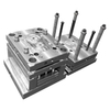Strict Appearance Control 1+1 HDPE and TPU Overmold Plastic Cap Mold One Step Intergrated Injection Mold 