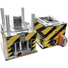 Factory Direct Hot Runner Polished Mold Surface ABS UV Plant Segment Housing Parts Injection Mold