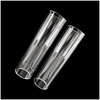 Ultra High Light Transmittance Crystal Clear without Bubbles Logo Printing Available PMMA Hollow Round Tube Plastic Injection Mold 