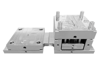 1+1 Cavity Mold Large Sprue Side Gate TPU 55 Shore A Material 136 HRC48-52 Steel Plastic Distal Lead Mold
