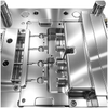 1*4 PP Material S136 HRC48-52 Mold Steel Polished Cavity Submarine Gating Bended Connecter with Valve Custom Molding