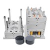1*2 Cavity PP Material 1.2344 HRC 48-52 Steel Pin-point Gate ISO Standard Plastic Lid Mold