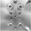  1*4 Cavity PA66 Pin-point Gate 2344 HRC48-52 Steel SPI-B2 Texture Plastic Worm Mold 