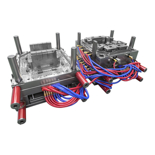 Direct Mould Factory 1*2 PP Hot Runner H13 HRC48-52 Steel Mold VDI27 Mold Finish Plastic Basket Injection Mold 