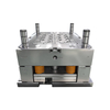 ABS 1*2 Submarine Gate 2-plate Mold Cavity And Core Textured Surface 3-position Surface Mount Box Back Cover Plastic Industrial Moulds