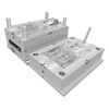 PP+30% Fiber Filler 6*1+2+2 Cavity Large Sprue Sub Gate Mold Runner NAK80 HRC37-43 Steel Cav and Core VDI 21 Mold Finish Building Blocks Mould
