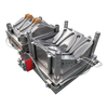 1*4 Cavity Recycled HIPS 2083 HRC48~52 Mold Steel Hot Runner Etching And Polished Finish Clothes Hanger Injection Mold