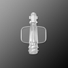 PA12 1*4 Direct Side Gate 1.2083ESR HRC48-52 Mold Steel Slider SPI-A3 And Partial VDI-18 Medical Connector Medical Molding