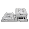 1*2 Cavity PC Large Sprue 1.2083ESR HRC48-52 Mold Steel Glossy Mold Finish European Standard Socket Panel Injection Mold