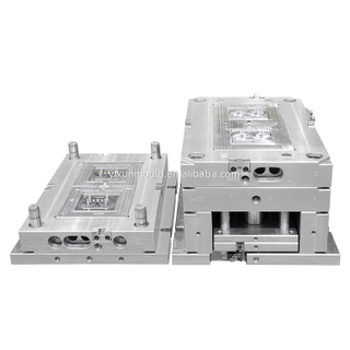 1*2 Cavity PC Large Sprue 1.2083ESR HRC48-52 Mold Steel Glossy Mold Finish European Standard Socket Panel Injection Mold