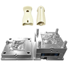1+1 Cavity ABS Material Large Sprue Submarine Gate 738H HRC35-40 Steel Cavity VDI 24 Core Fine Polishing Housing Handle Part Shell Mould