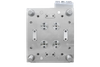 1*4 Cavity POM Material Hot Runner 2344 HRC48-52 Mold Steel SPI-B2 Finish Cavity And Core Double Worm Custom Mold