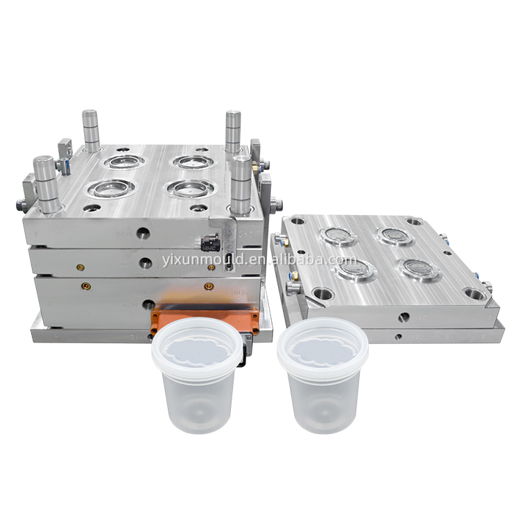 1*4 Cavity Mold Hot Runner Pin Gate injection mold