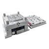 2+1+1 Mold Cavity FDA Grade ABS Side Gate Submarine Runner 738H HRC35-40 Steel SPI B2 Texture Plastic Panel Mold 