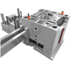 Custom High Precision 2 Cavity ABS Injection Mold with UV Protection Pin Point Gate 3-Plate Mold Steel HRC48-52 Mold