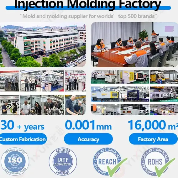 Full-service Mold Solutions for Automotive, Medical, Electronics & Household Plastic Parts