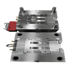 1*2 Mold Cavity PP And TPE 1.2344 HRC48-52 Mold Steel Front And Back Texture VDI24 Finish Platic Components Molding
