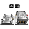 ISO9001 Certified Custom Mold 2+2 Cavity PC Material Large Gate Subgate Sensor Panel Plastic Injection Mold