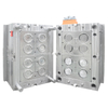 1*8 Cavity ABS Material 2083ESR HRC48-52 Mold Steel Polished Mold Universal Faceplate Mould