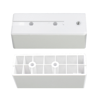 1+1 Cavity 738H Steel Pin-point Gate Runner High Quality Plastic Parts ABS Plastic Shell Mold