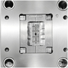 High‑Efficiency 8 Cavity Blue TPE Housing Screw Cover Injection Mold Soft Touch Plastic Screw Cap Injection Mould