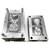 1+1 Cavity ABS Material Large Sprue Horn 738H HRC35-40 Mold Steel VDI 24 Mold Finish Charger Base Injection Mold 