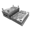 PP+30% Fiber Filler 4*1+2+2+4 Cavity Large Sprue Submarine NAK80 HRC37-43 Mold Steel Core and Cavity VDI 21 Texture Block Toy Mould