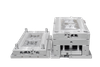 1*2 Cavity PC Large Sprue 1.2083ESR HRC48-52 Mold Steel Glossy Mold Finish European Standard Socket Panel Injection Mold