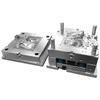 1+1 Cavity ABS Material Large Sprue Submarine Gate 738H HRC35-40 Steel Cavity VDI 24 Core Fine Polishing Housing Handle Part Shell Mould