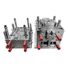 ISO9001 Certificated 2+2 cavity OEM Mold Service PP white Pin-point gate 2083 HRC48-52 mold steel Plastic Screw axis or Axis covers Mould 
