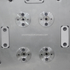 1*4 Cavity POM Material Hot Runner 2344 HRC48-52 Mold Steel SPI-B2 Finish Cavity And Core Double Worm Custom Mold
