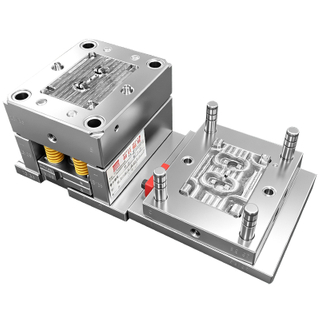 1*2 Cavity Cavity 738H HRC35-40 Mold Steel Injection Plastic Mold Large Runner Large Main Runner Plastic Button Parts Injection Moulding 