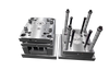Strict Appearance Control 1+1 HDPE and TPU Overmold Plastic Cap Mold One Step Intergrated Injection Mold 