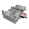 1*2 Cavity PP TPE 2-Pin Point 1.2344 HRC48-52 Front & Back Texture VDI 24# Mold for Plastic Injection Molding Mold