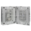 1*8 Cavity S136 HRC48-52 Steel Injection Plastic Mold S136 HRC48-52 Steel Polished Mold Finish PC Plastic Connector Mould