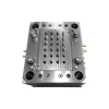 1*24 LDPE Material S136 HRC48-52 Mold Steel Pin Point Horn Gate Mirror Polished Core Stoned Finish Custom Medical Cover Mould