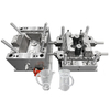 1*2 Cavity AS Two-point Needle Valve S136 Heat Treatment Polishing Cavity Finish Plastic High-Clarity Juicer Container Shell Precision Tool 